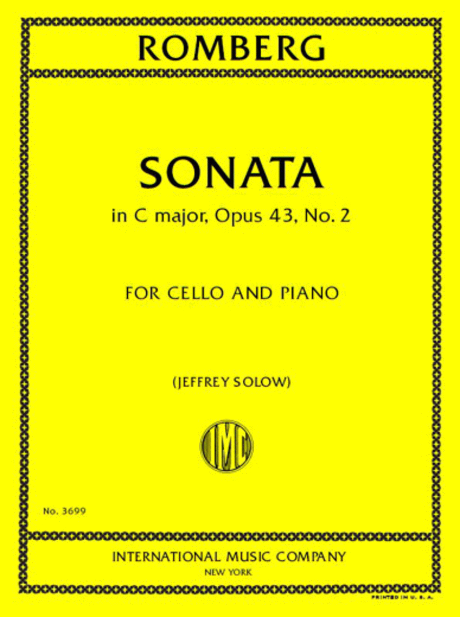 Sonata In C Major, Op. 43, No. 2 Piano Accompaniment scores gallery preview page 1