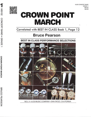 Book cover for Crown Point March