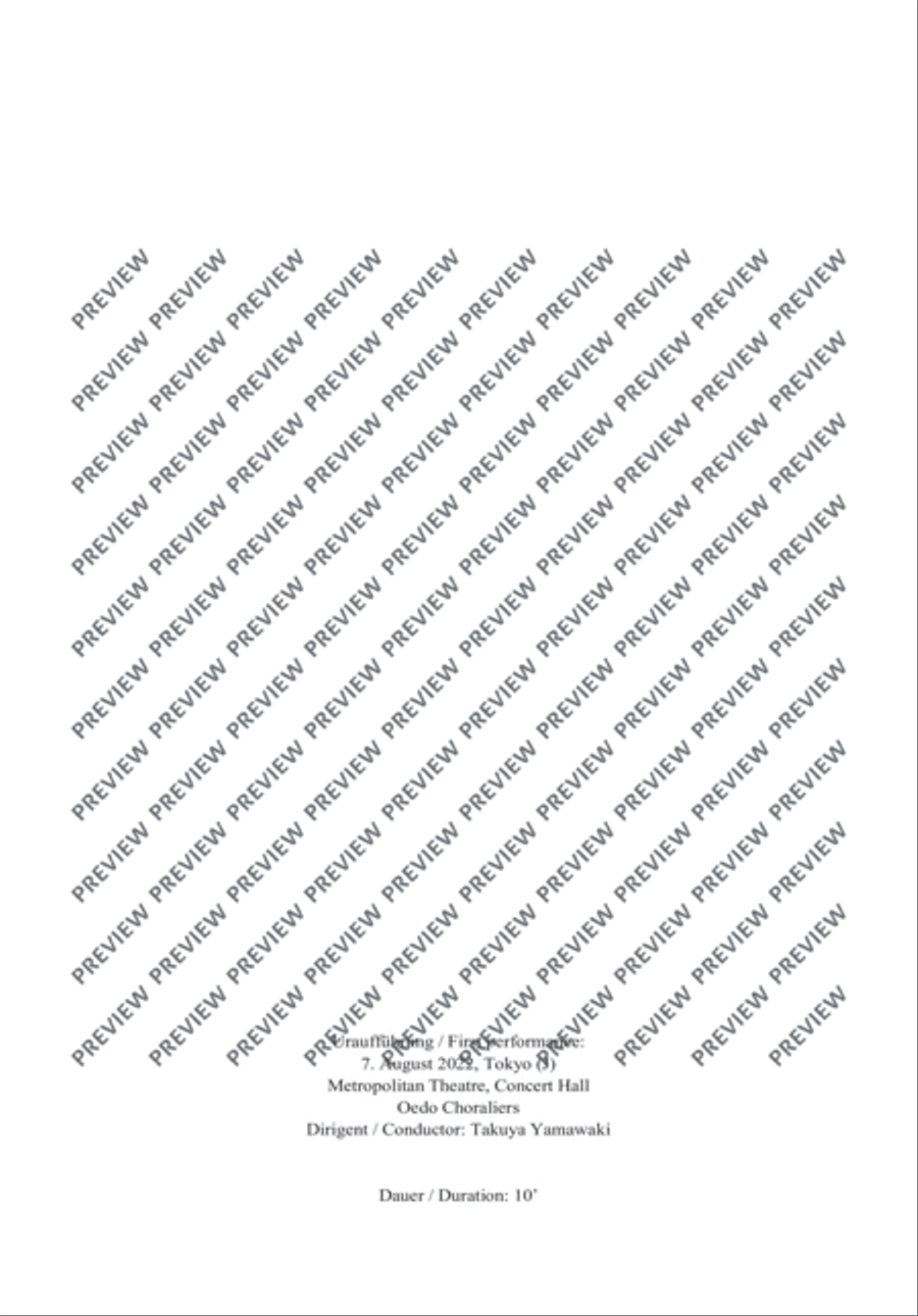 Trīs dziesmas (Drei Lieder ∙ Three Songs) Men's Choir scores gallery preview page 3