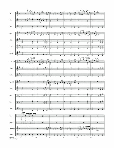 Moves Like Jagger - Conductor Score (Full Score)