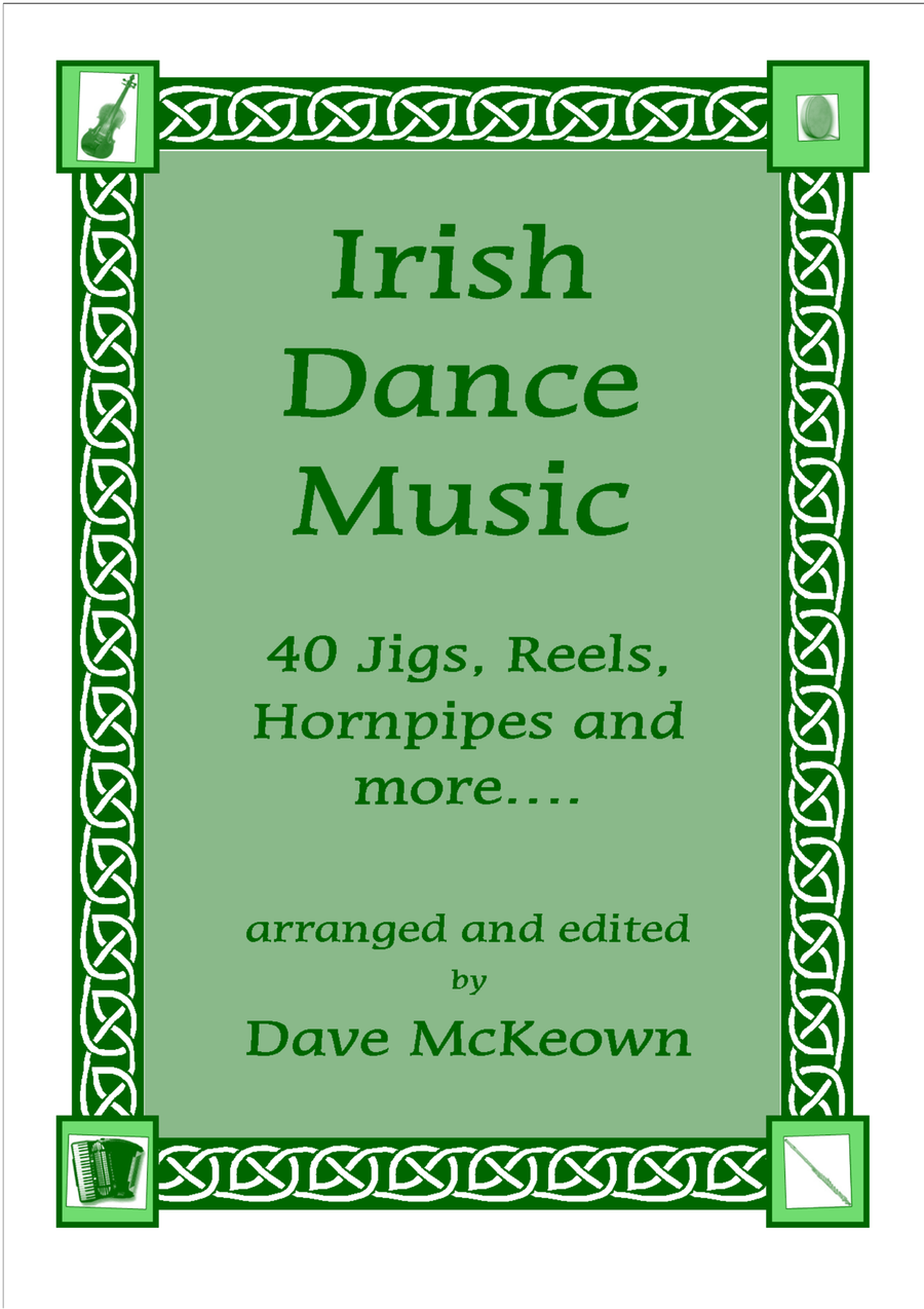 Irish Dance Music Vol.1 for Cello; 40 Jigs, Reels, Hornpipes and more.... Cello Solo scores gallery preview page 1