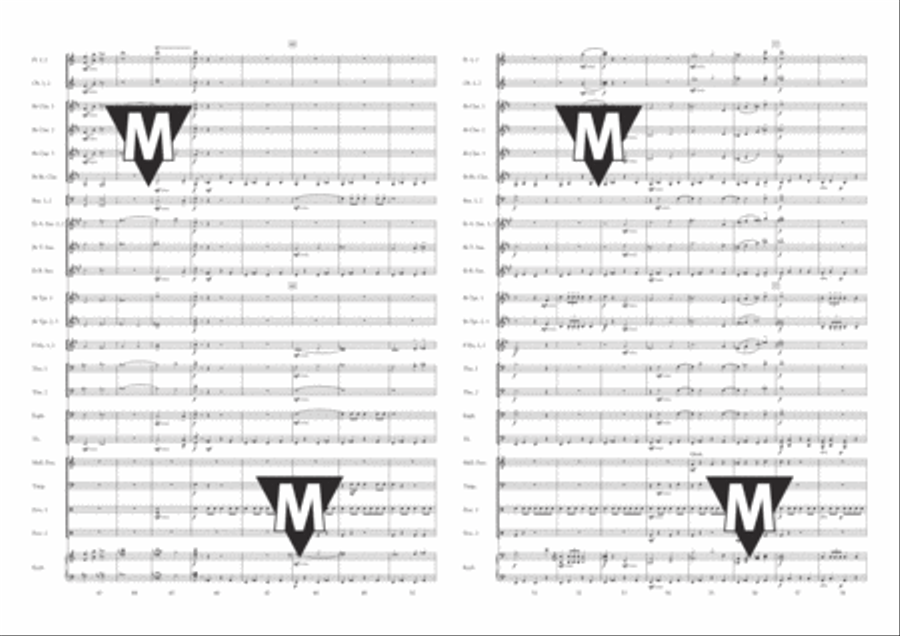 A Little Suite of Horror Concert Band scores gallery preview page 5