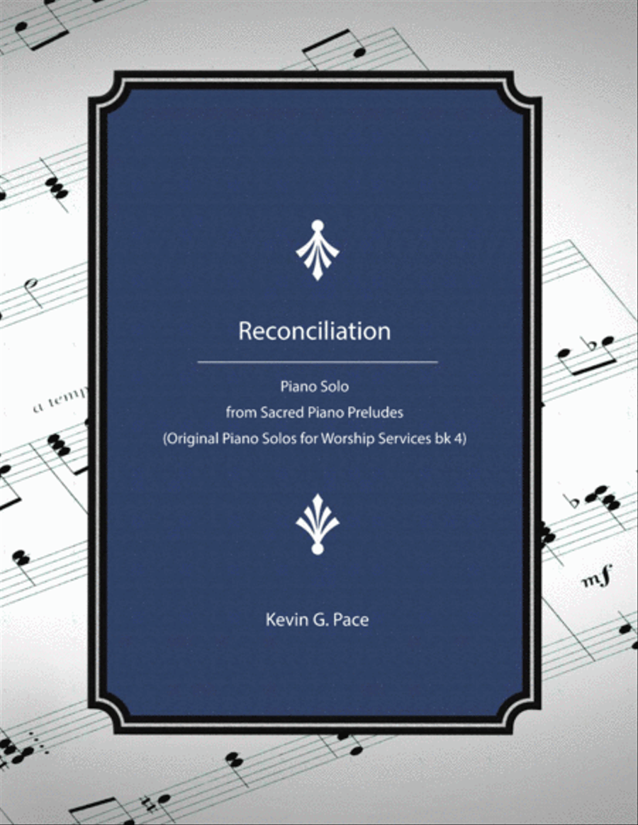 Reconciliation - original piano solo prelude Piano Solo scores gallery preview page 1