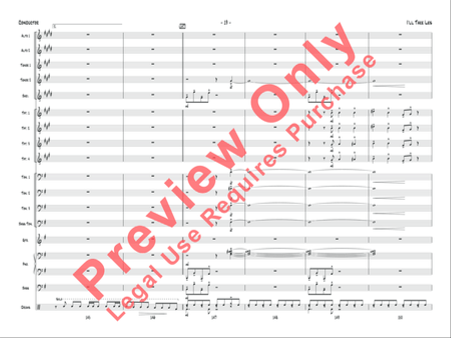 I'll Take Les Jazz Ensemble scores gallery preview page 20