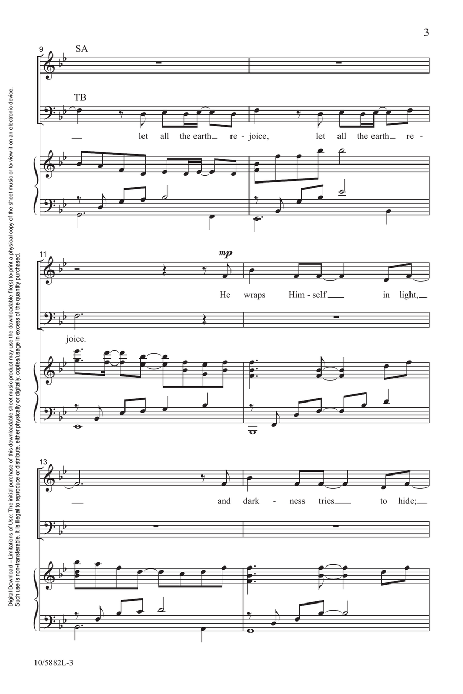 How Great Is Our God Choir scores gallery preview page 3