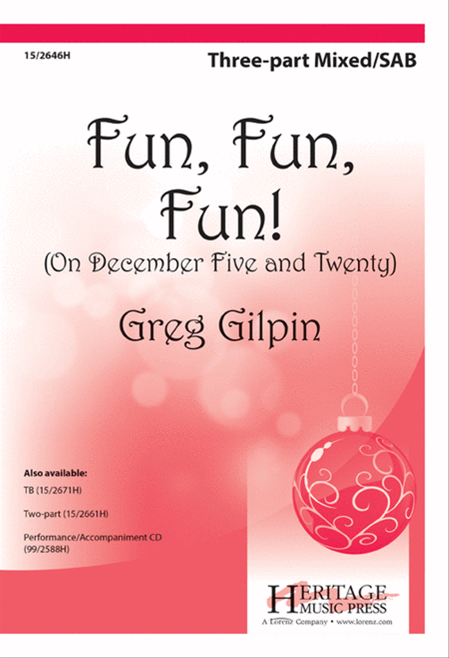 Fun, Fun, Fun! 3-Part scores gallery preview page 1