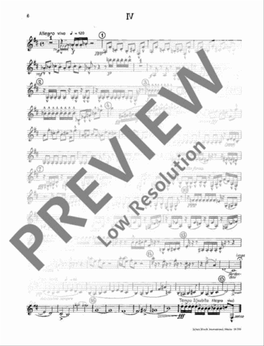 Quartet Bassoon scores gallery preview page 21