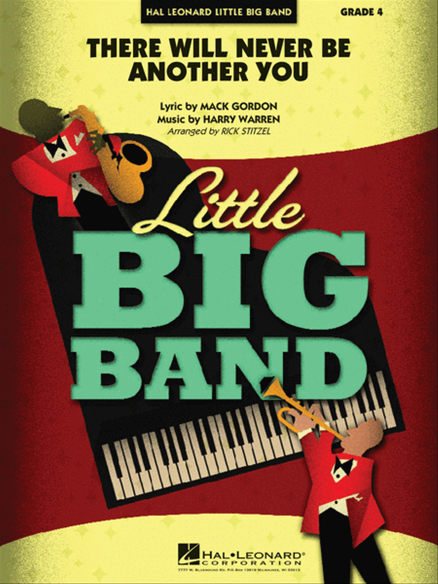 There Will Never Be Another You Big Band scores gallery preview page 1