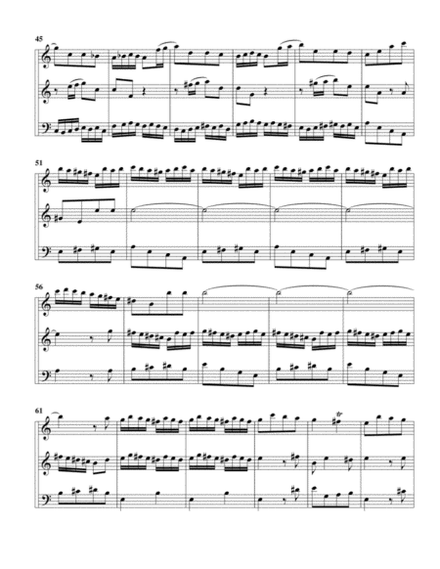 Trio sonata, 2 flutes, continuo, QV 2 : Anh. 2a (original)