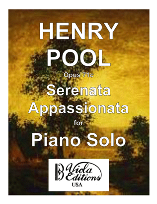 Book cover for Serenata Appassionata for Piano Solo