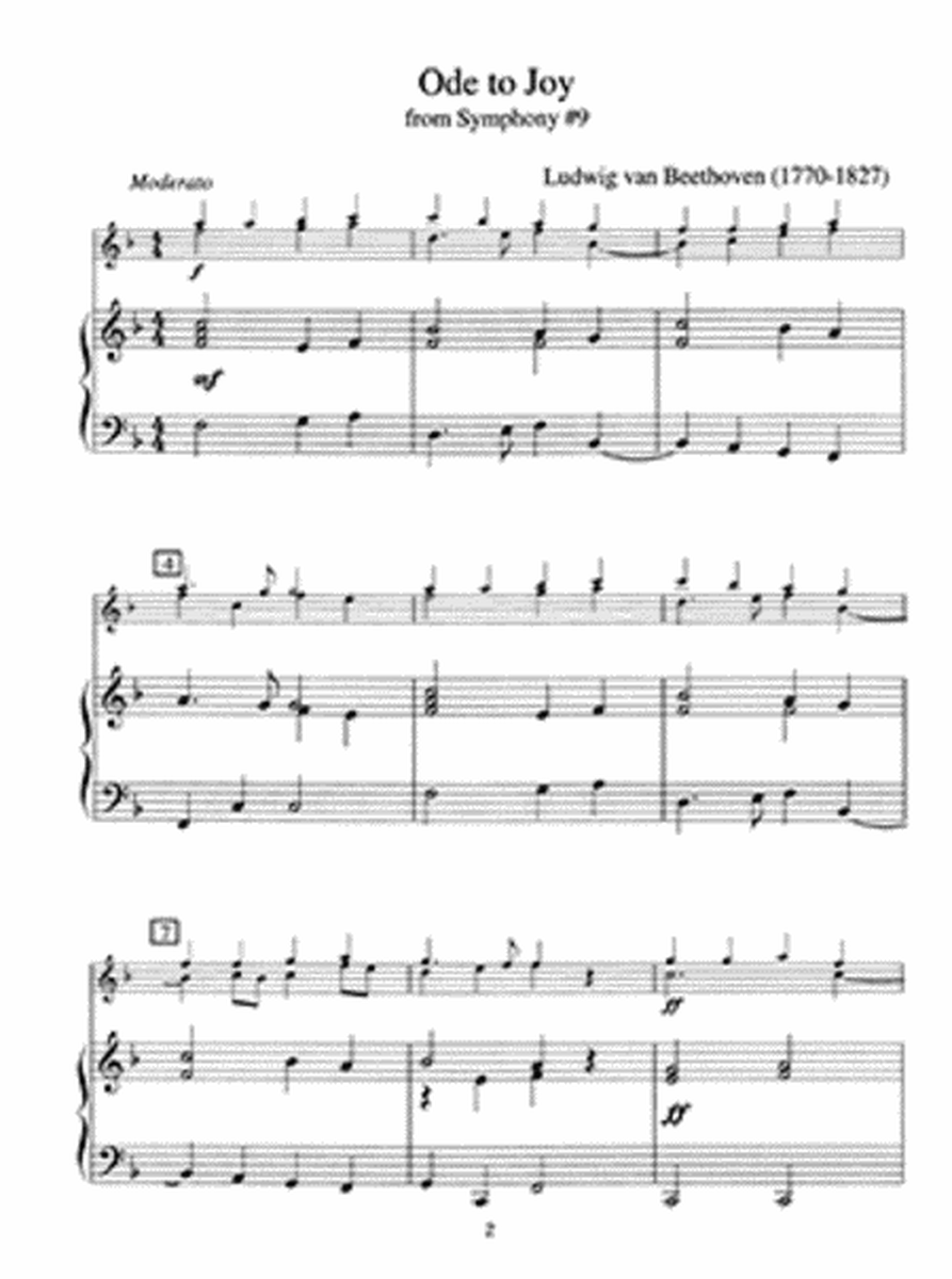 Easy Classics for Tenor Saxophone - with Piano Accompaniment