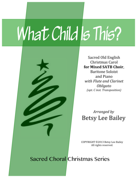 What Child Is This? - SATB image number null