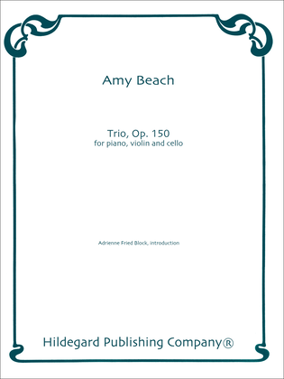 Book cover for Trio Op. 150