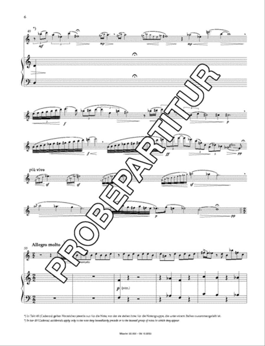 Concerto sereno Recorder scores gallery preview page 7