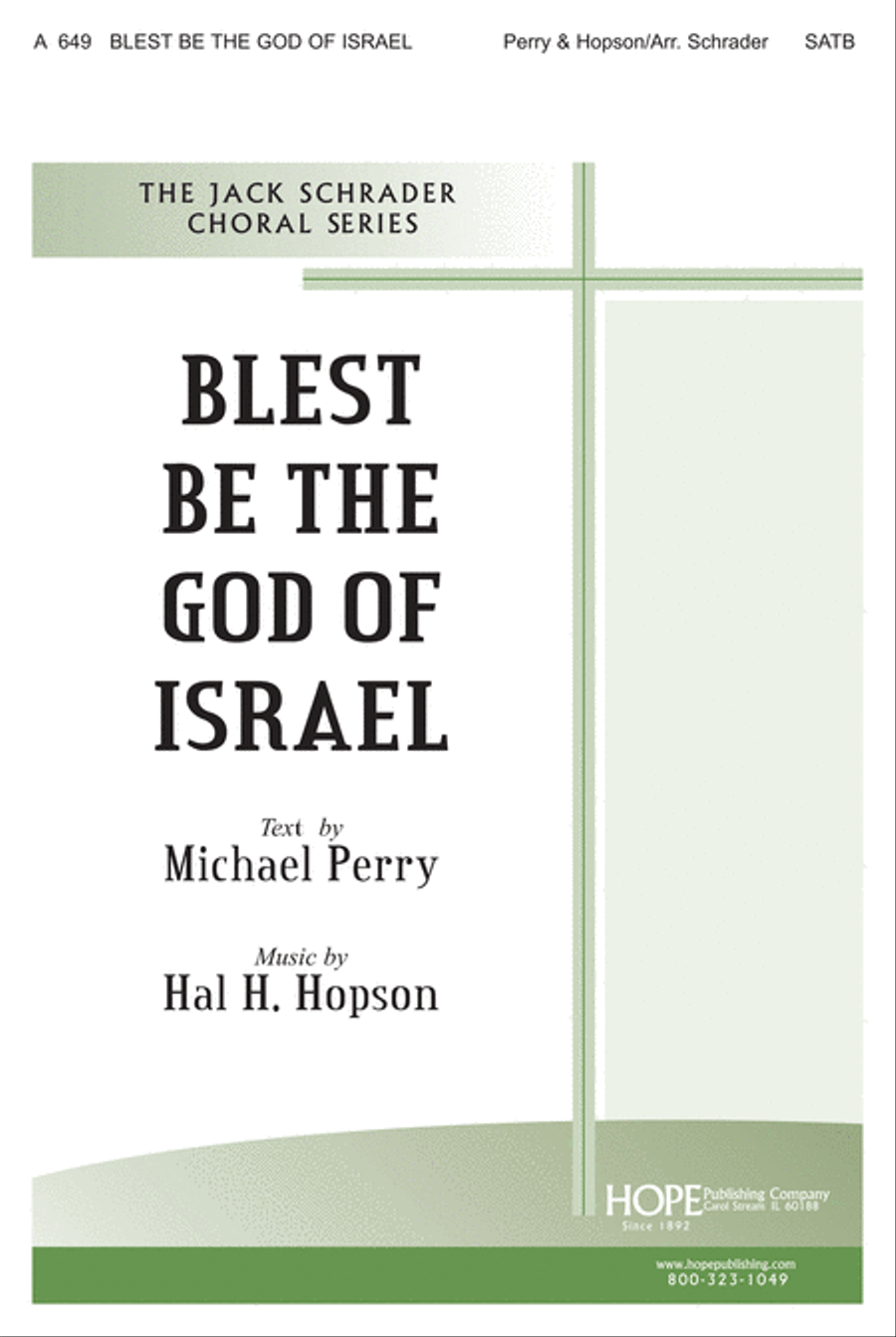 Blest Be the God of Israel 4-Part scores gallery preview page 1