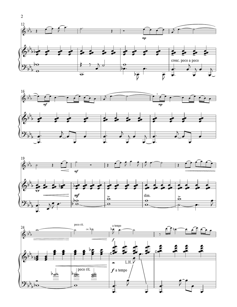 Sunday (from Sunday in the Park with George) Flute Solo scores gallery preview page 2