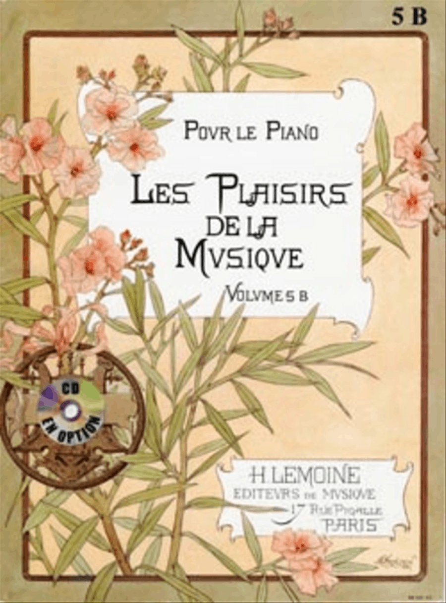 Les Plaisirs de la musique - Volume 5B Piano Solo scores gallery preview page 1