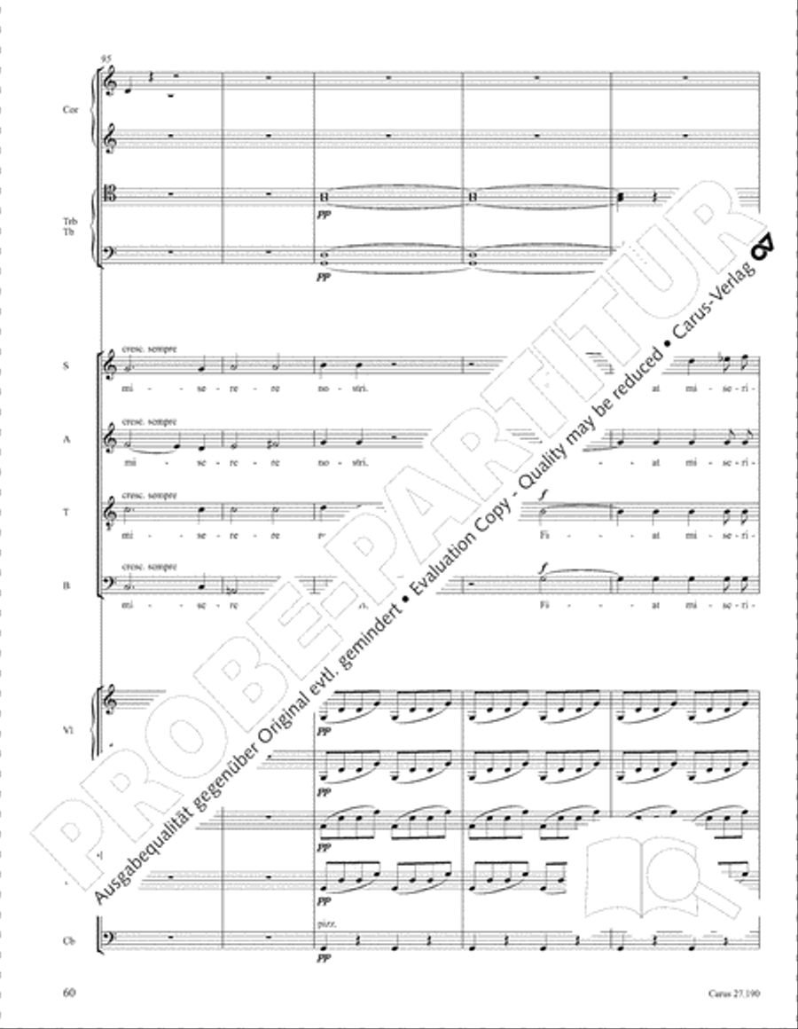 Te Deum 4-Part scores gallery preview page 67