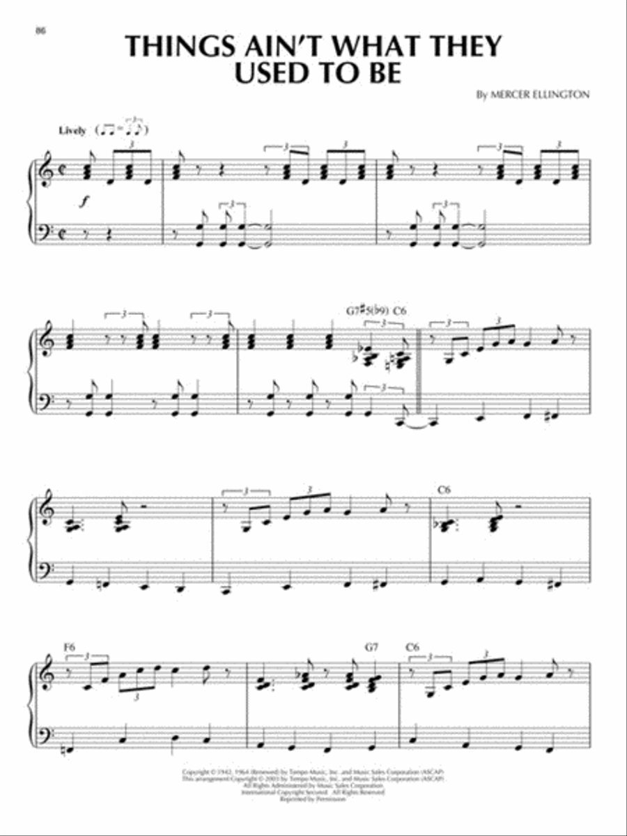Jazz Blues – 2nd Edition Piano Solo scores gallery preview page 6