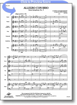 Allegro con brio from Symphony No. 5