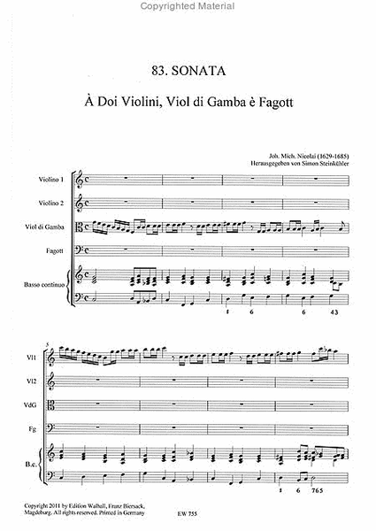 83. Sonate (Partiturbuch Ludwig)  Sheet Music