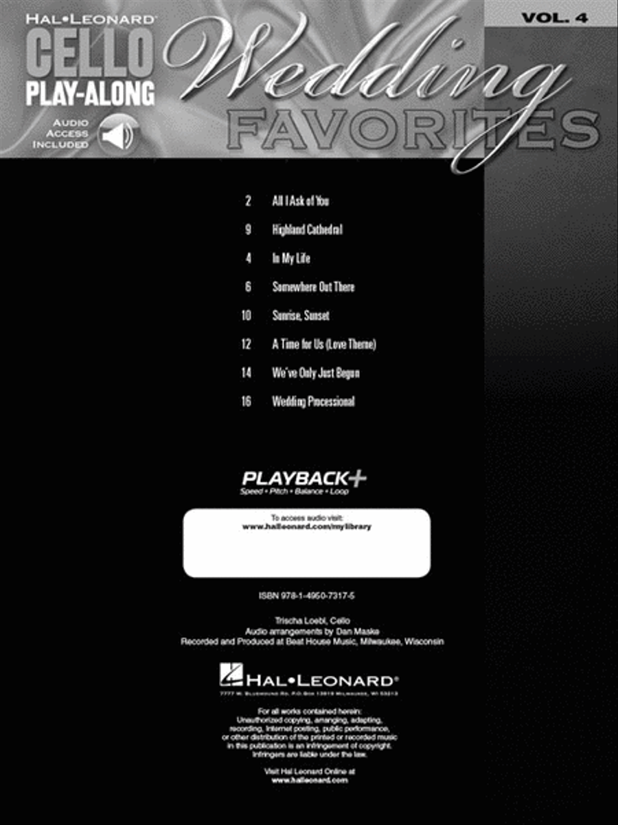Wedding Favorites Wedding Favorites Cello scores gallery preview page 2
