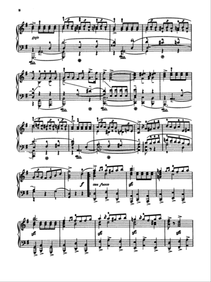 Moszkowski: Spanish Dances, Op. 12 Piano Solo scores gallery preview page 3
