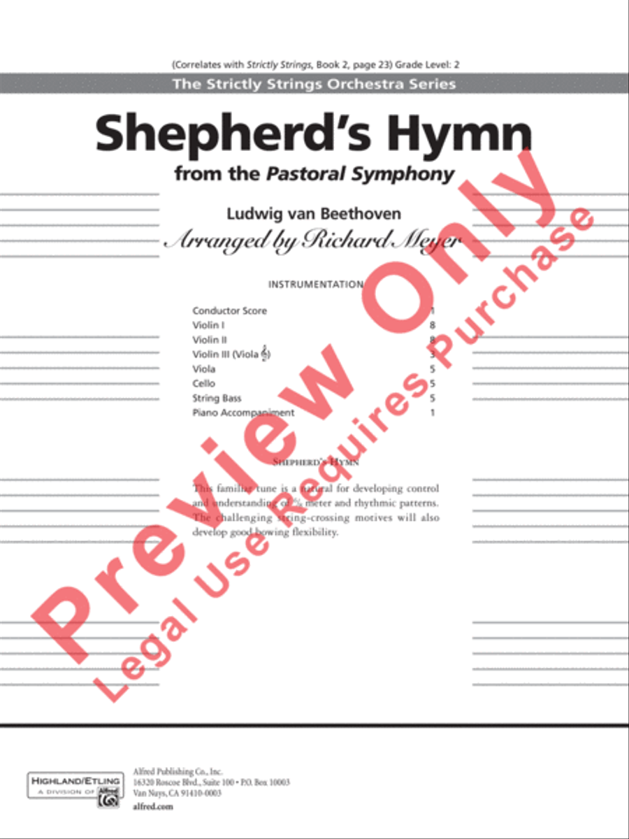 Shepherd's Hymn