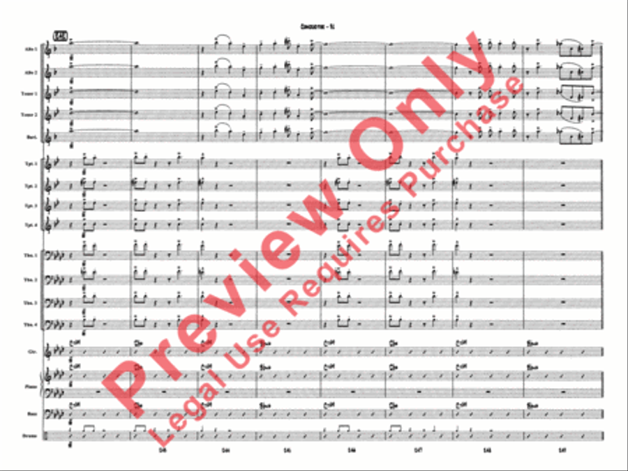 Caravan Jazz Ensemble scores gallery preview page 33