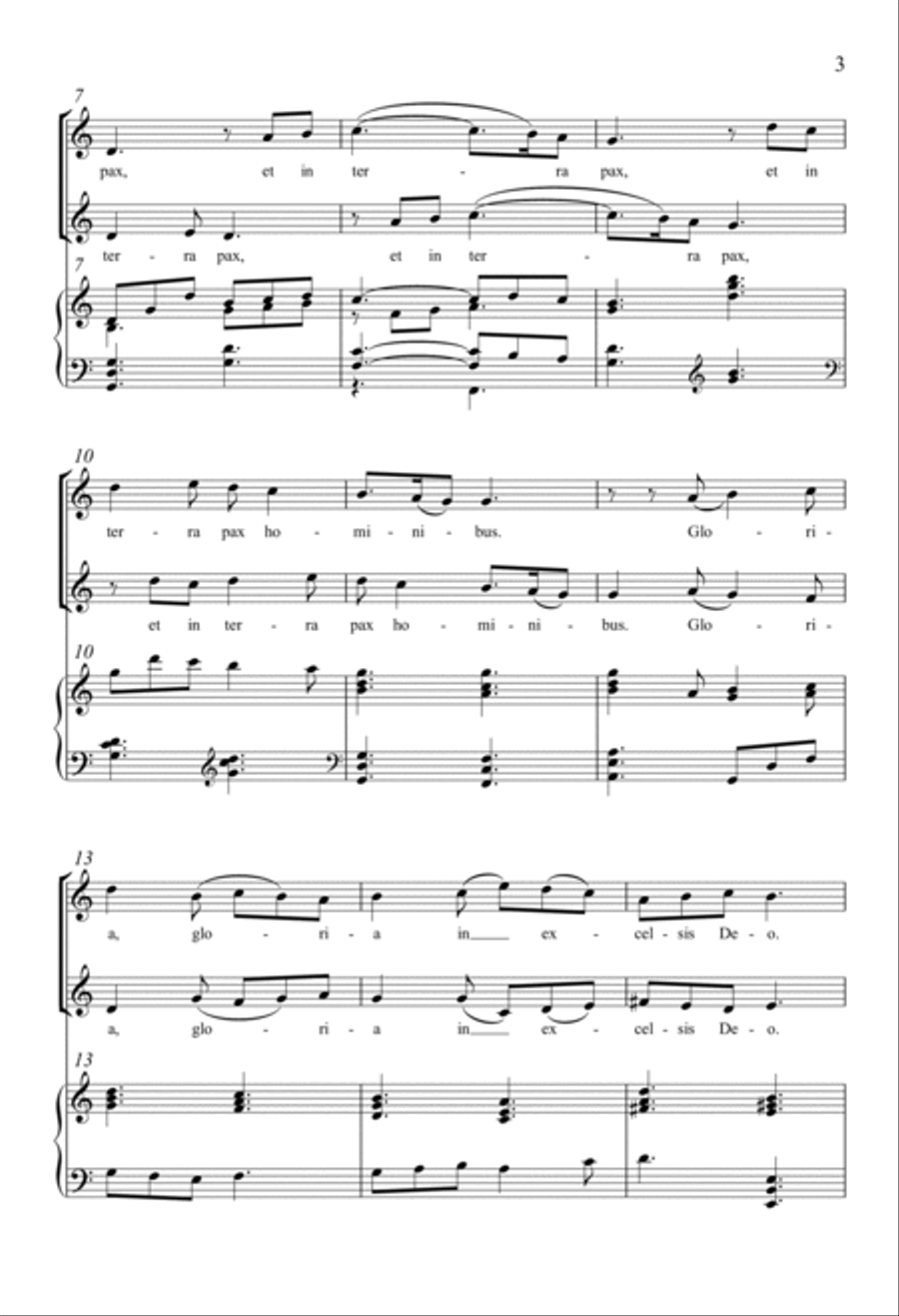 Gloria In Excelsis Deo Gloria In Excelsis Deo TB scores gallery preview page 2
