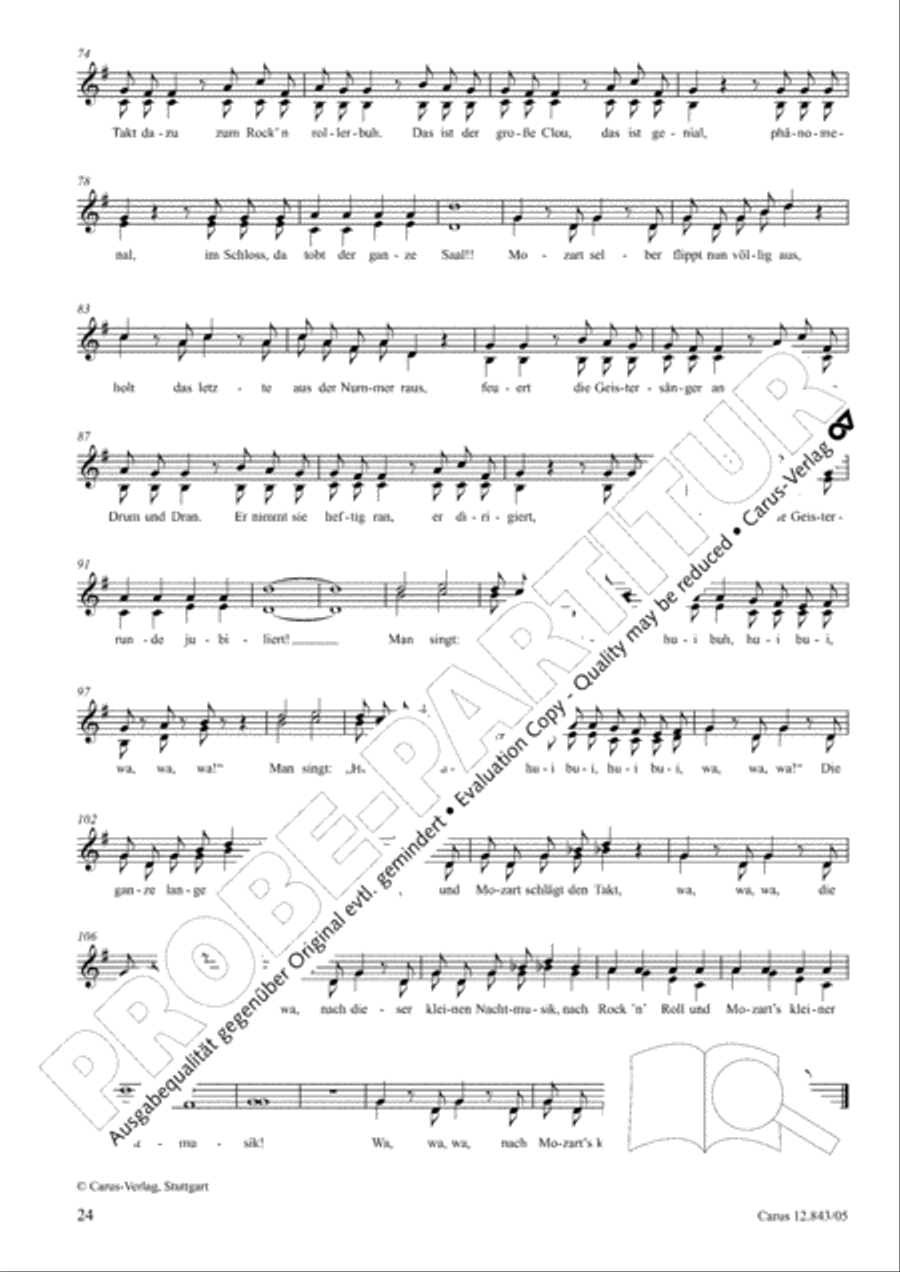 Gruselsongs, Band 1 Gruselsongs, Band 1 Choir scores gallery preview page 25