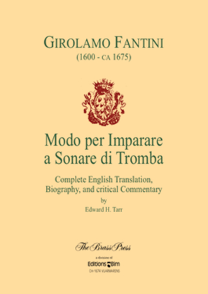 Girolamo Fantini, Modo per imparare a sonare
