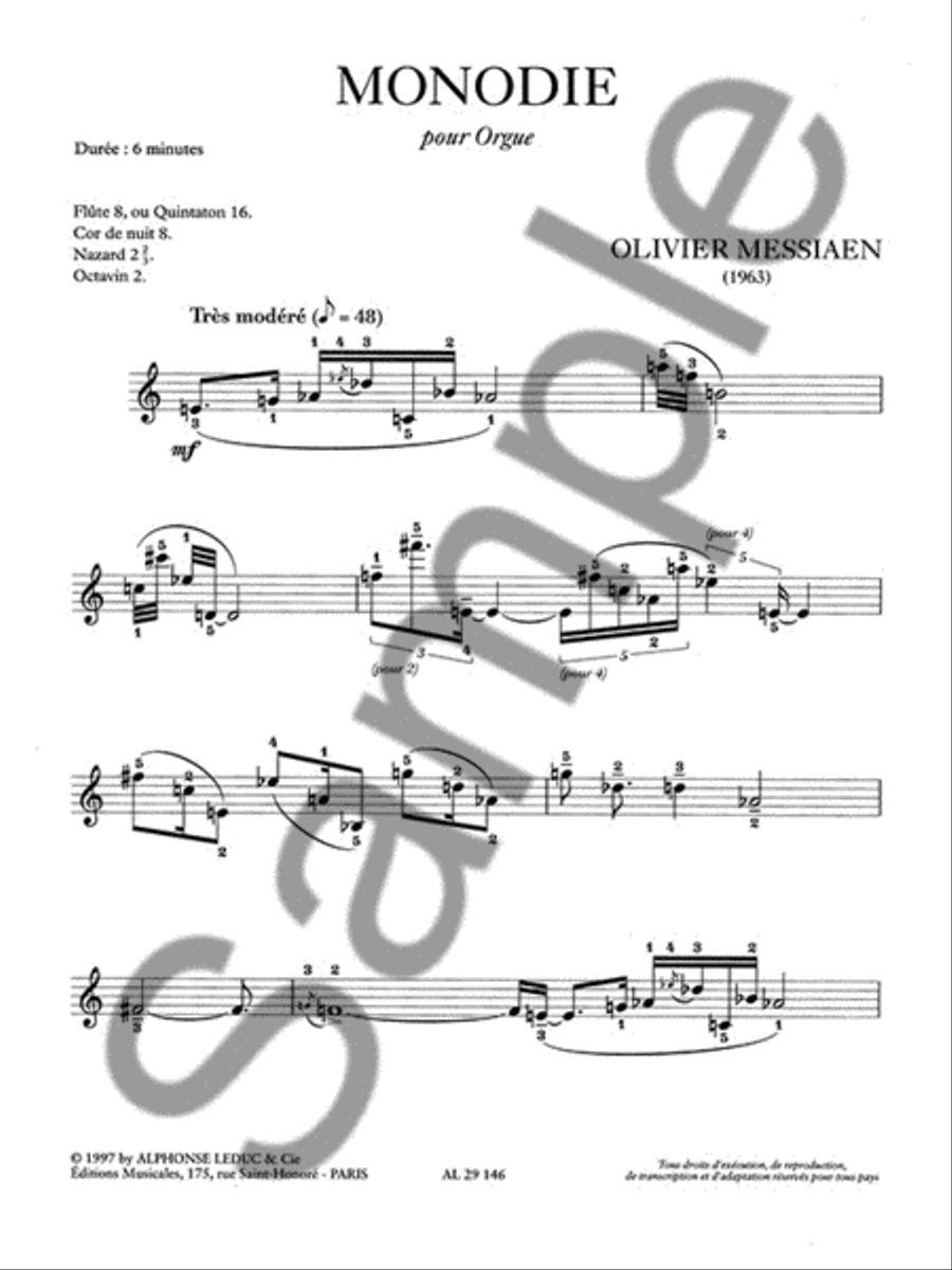 Monodie Collection / Songbook scores gallery preview page 2