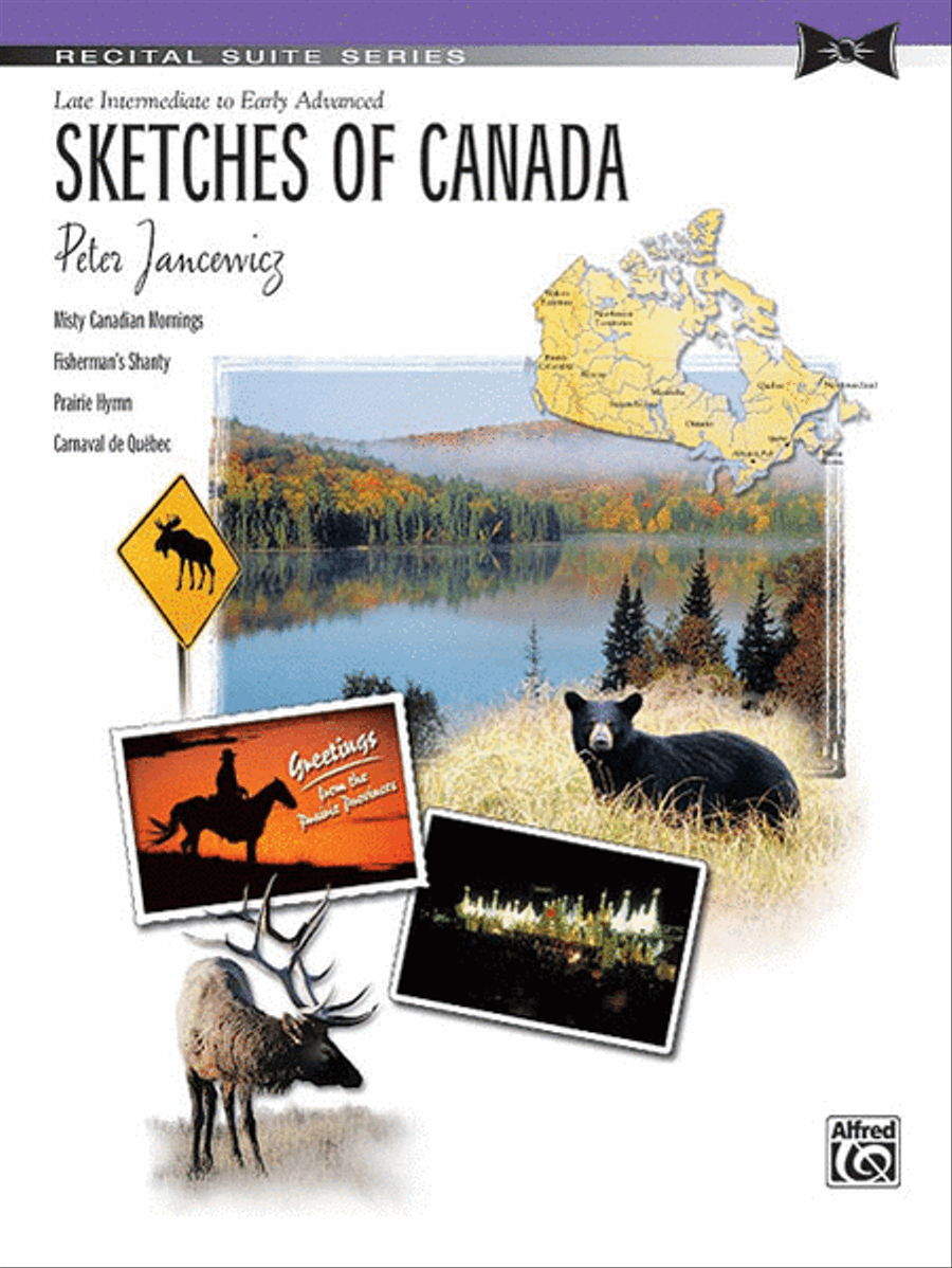 Sketches of Canada Piano Solo scores gallery preview page 1