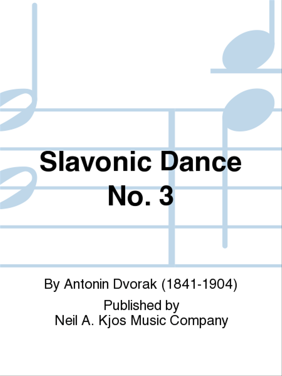 Slavonic Dance No. 3 Flute Solo scores gallery preview page 1