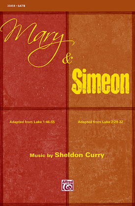 Book cover for Mary and Simeon