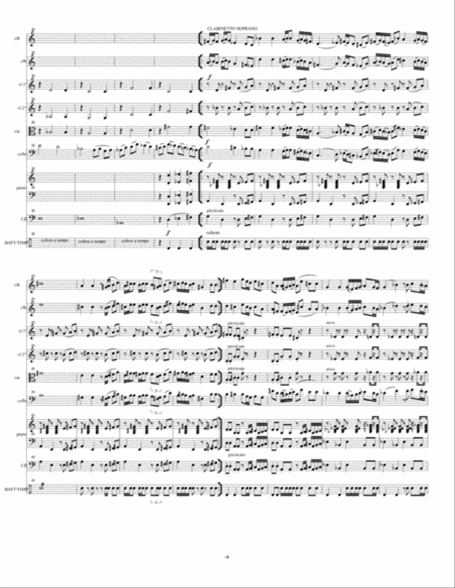 DANSE DU CERCLE OUVERT DANSE DU CERCLE OUVERT Chamber Orchestra scores gallery preview page 4