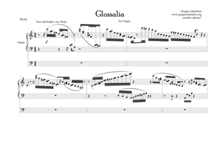 Glossalia for Organ