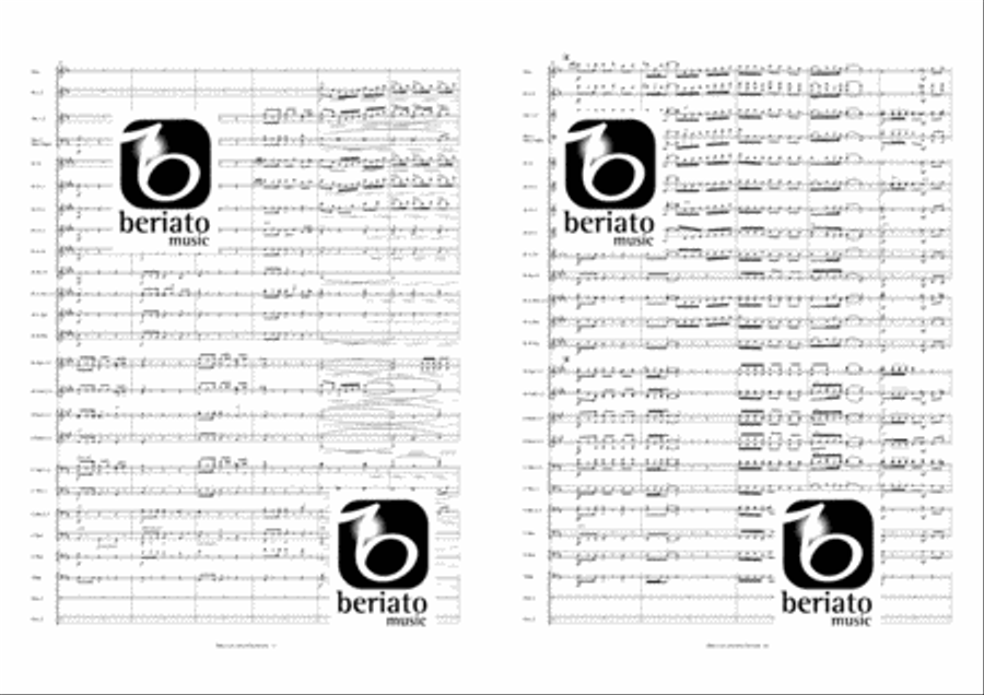Prelude and Polonaise Concert Band scores gallery preview page 6