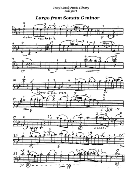 Chopin Largo from Cello Sonata for cello & guitar