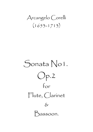 Book cover for Sonata No.1 Op.2