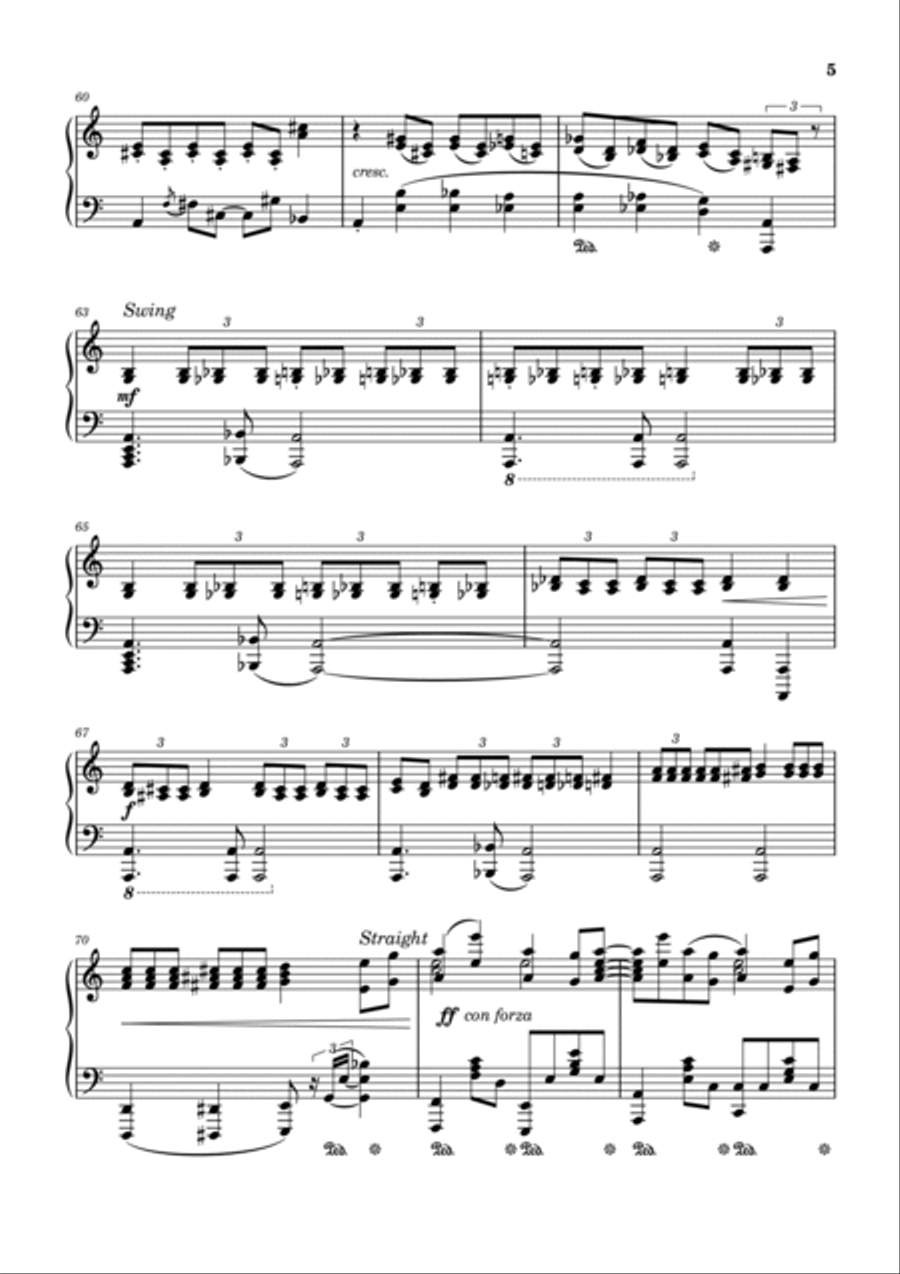Idol Piano Solo scores gallery preview page 5