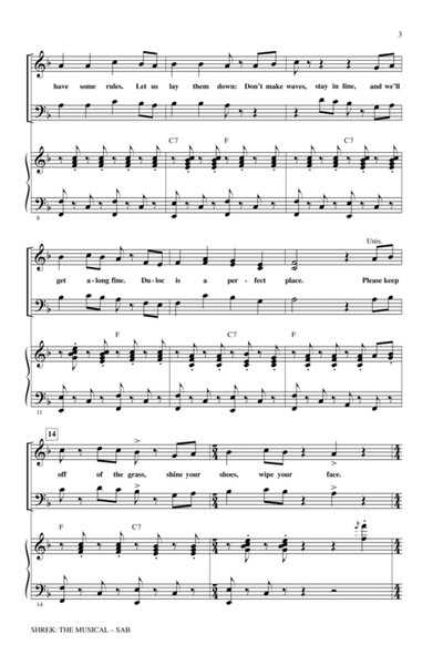 Shrek: The Musical (Choral Medley)