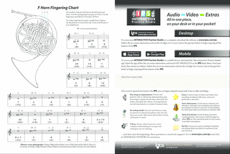 Tradition of Excellence Book 1 - F Horn Concert Band Methods scores gallery preview page 3