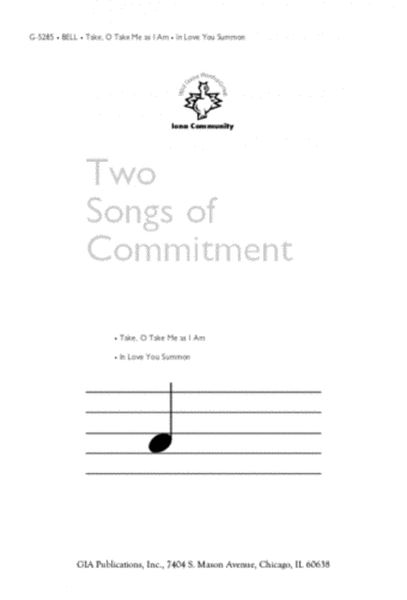 Two Songs of Commitment image number null