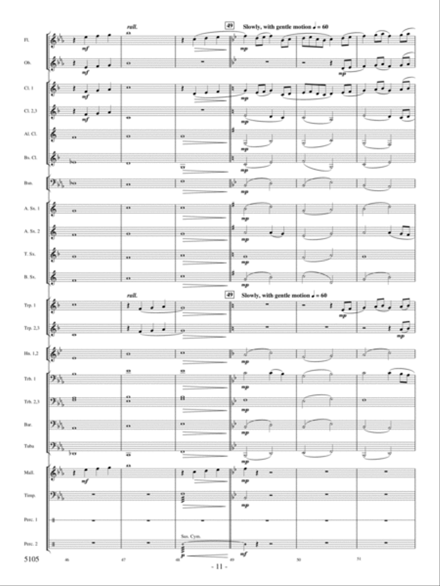 Infinite Horizons Concert Band scores gallery preview page 10