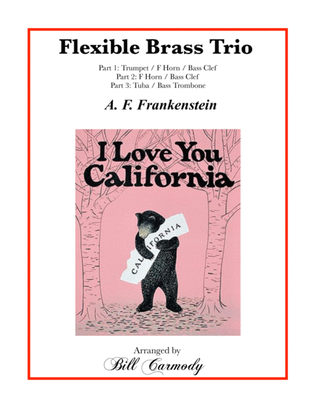 Book cover for I Love You, California