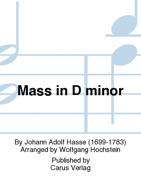 Messe in d (Mass in D minor) (Messe en re mineur)