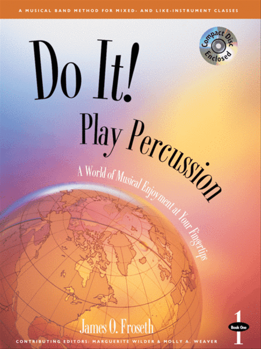 Do It! Play Percussion - Book 1 with MP3s Concert Band Methods scores gallery preview page 1