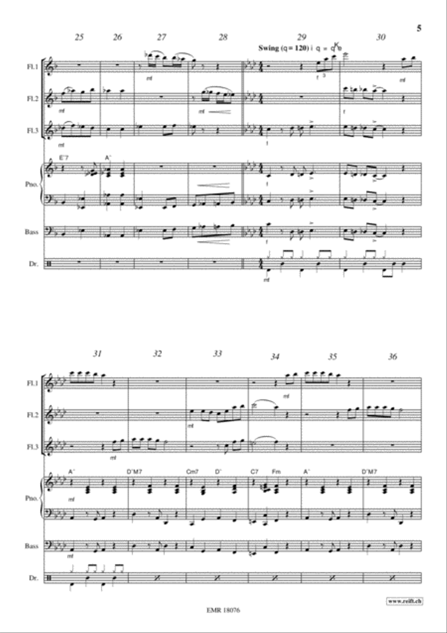 Yankee Doodle Flute scores gallery preview page 5